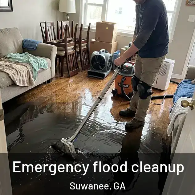  Emergency flood cleanup Suwanee, GA