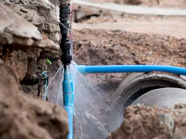 Burst Pipe Cleanup in Suwanee
