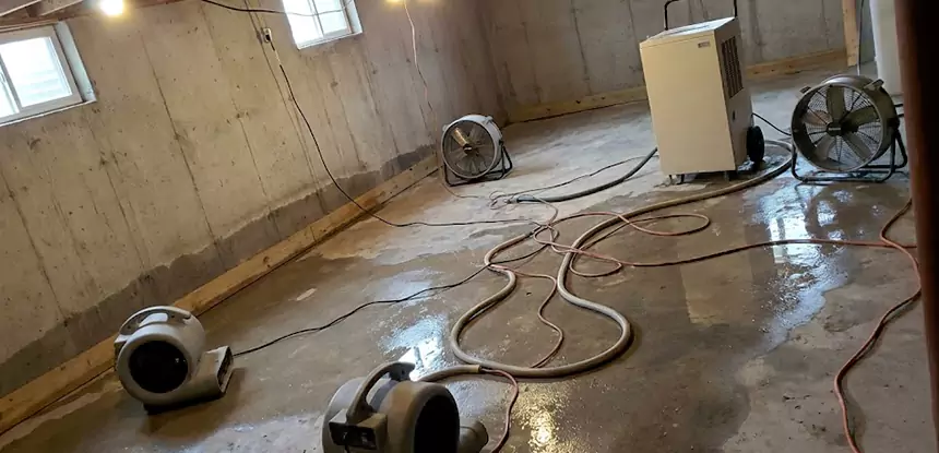 Large-Scale Water Damage Cleanup in Suwanee