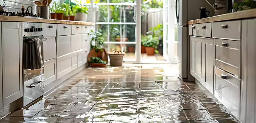 Kitchen Water Mitigation Services in Suwanee