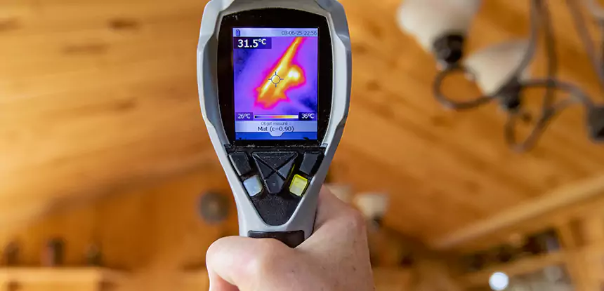 Infrared Camera Roof Leak Detection in Suwanee