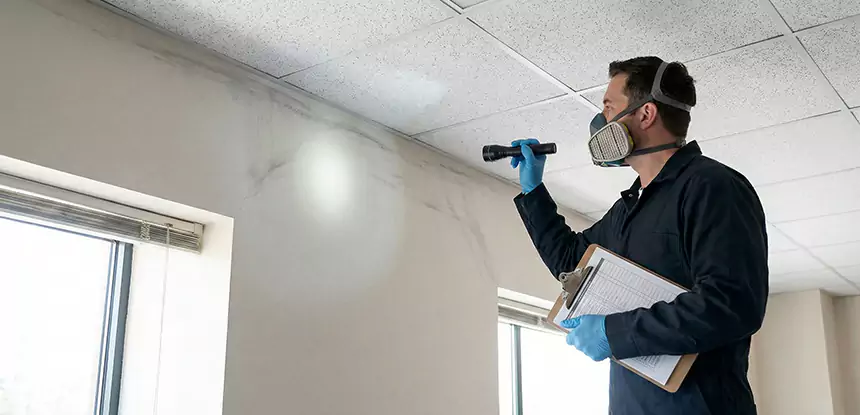 Ceiling Water Damage Inspection in Suwanee
