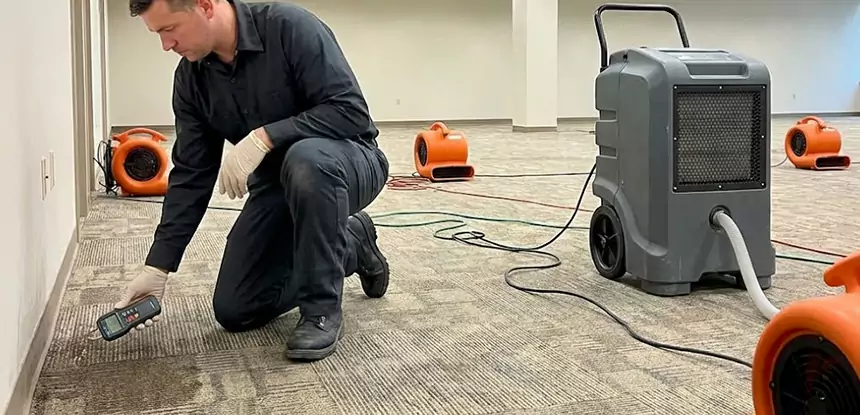 Drying Carpet Padding After Flood in Suwanee
